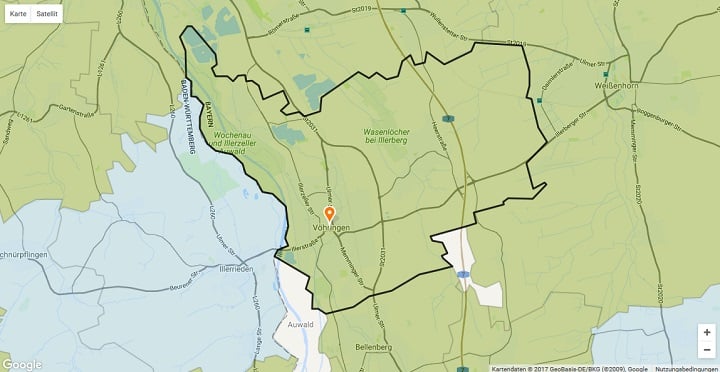 Mietspiegel Vöhringen 2025