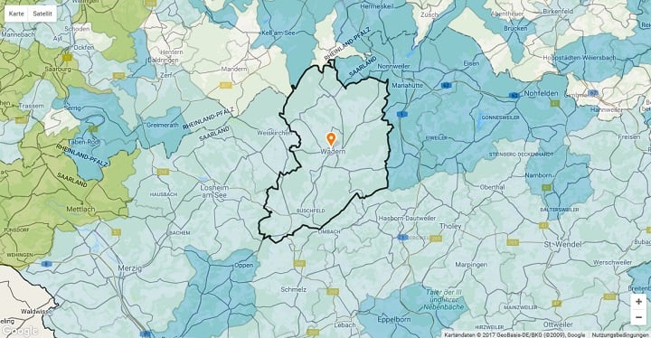 Mietspiegel Wadern 2025