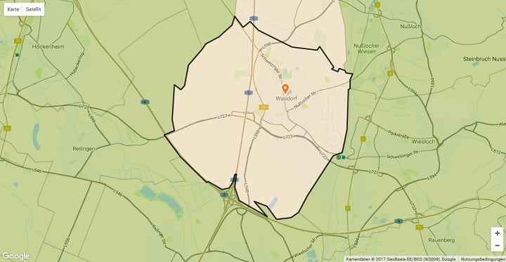 Mietspiegel Walldorf 2025