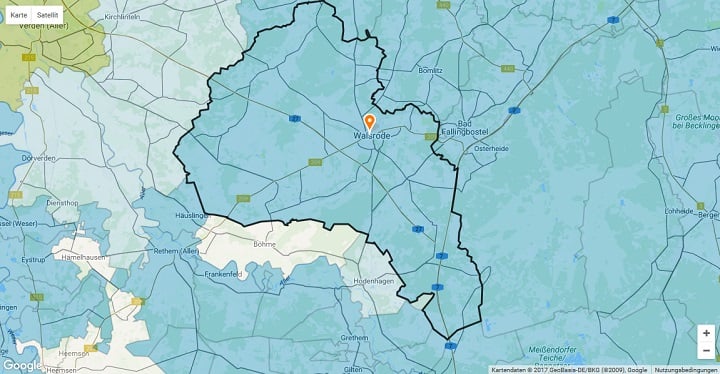 Mietspiegel Walsrode 2025