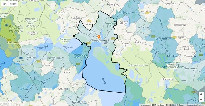 Mietspiegel Waren (Müritz) 2024