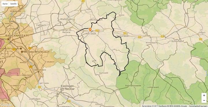 Mietspiegel Weinstadt 2025
