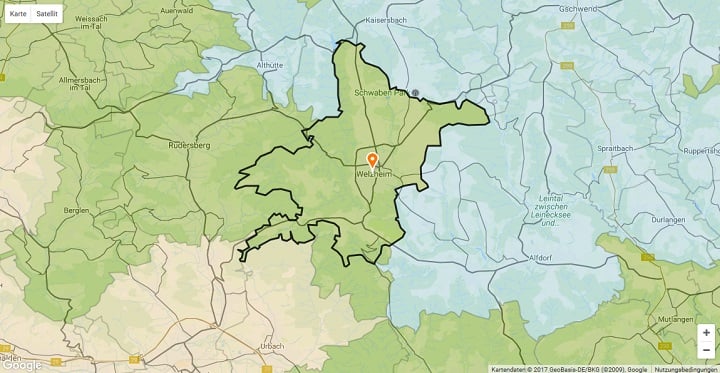 Mietspiegel Welzheim 2025