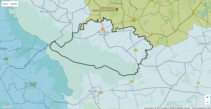 Mietspiegel Wennigsen (Deister) 2024