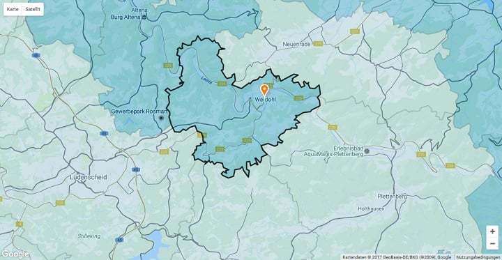 Mietspiegel Werdohl 2025