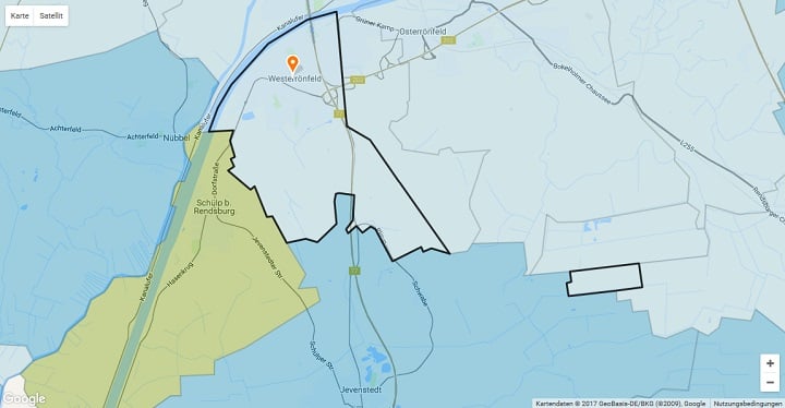 Mietspiegel Westerrönfeld 2025