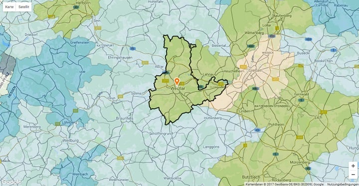 Mietspiegel Wetzlar 2024