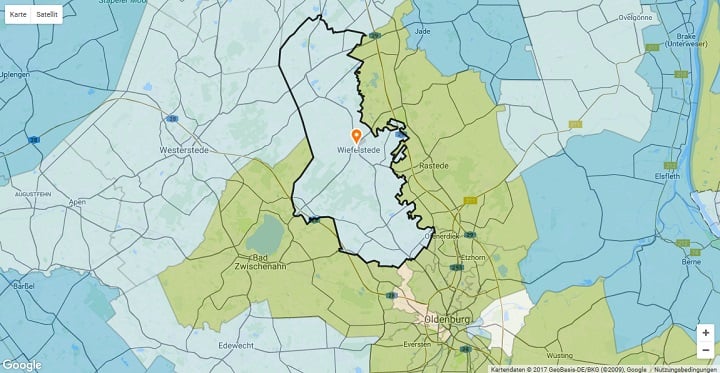 Mietspiegel Wiefelstede 2025