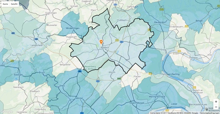 Mietspiegel Wittlich 2024