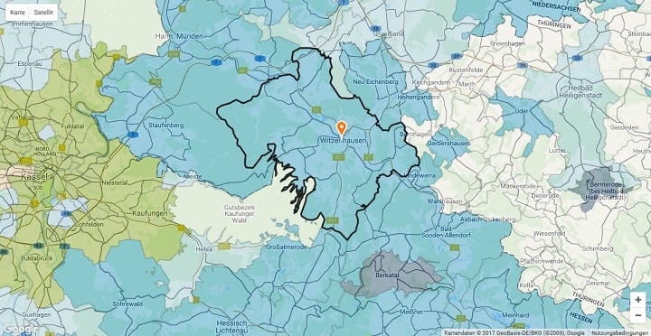 Mietspiegel Witzenhausen 2025
