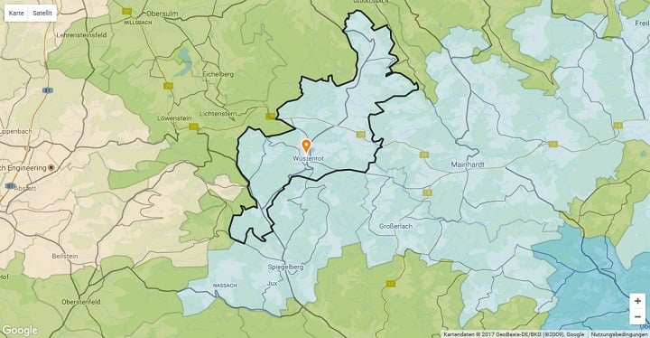 Mietspiegel Wüstenrot 2024