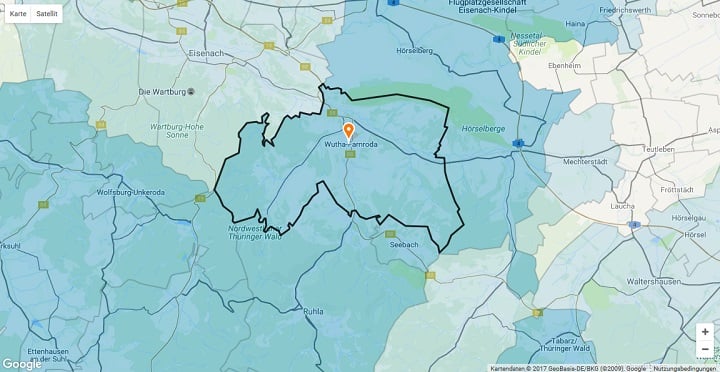 Mietspiegel Wutha-Farnroda 2025