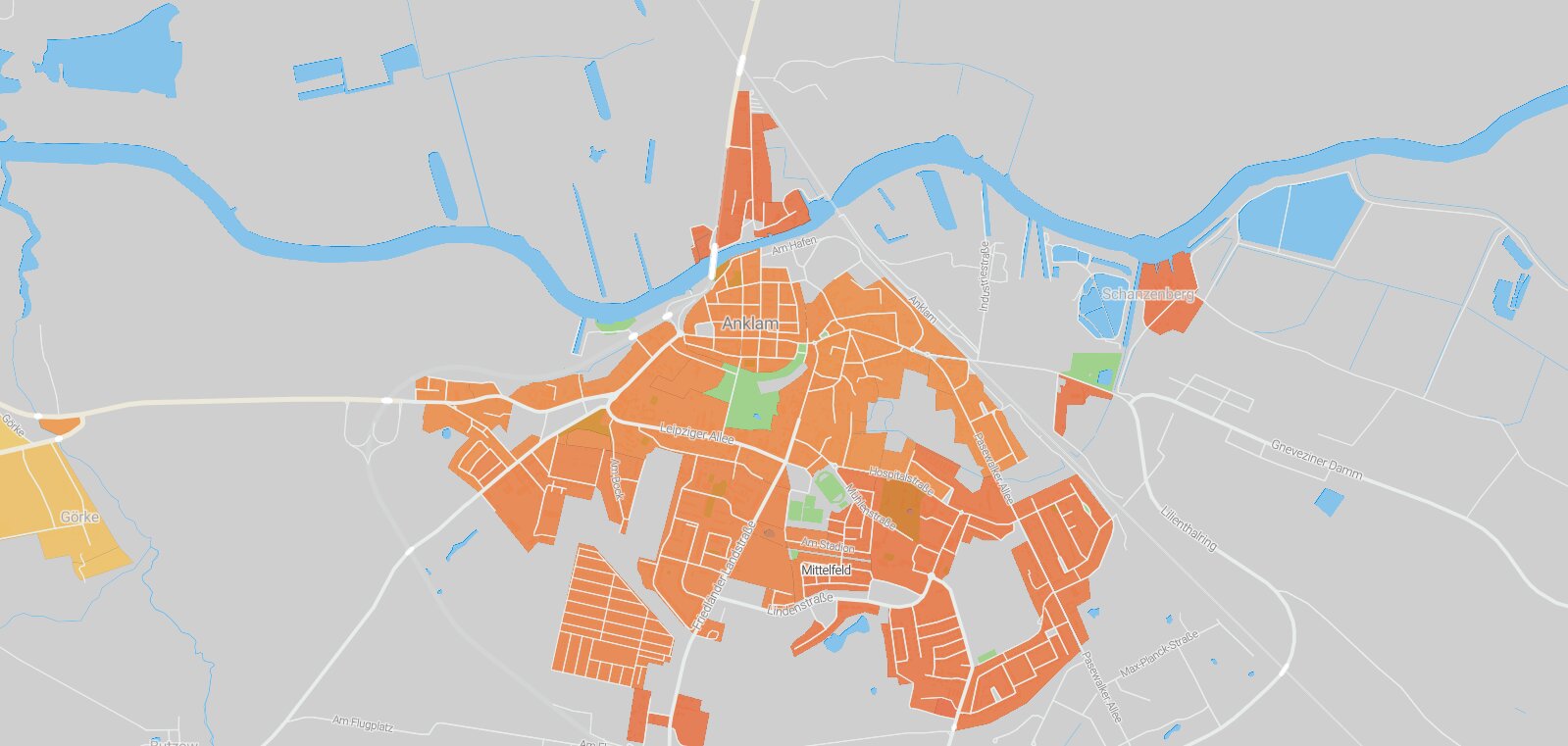 Mietspiegel Anklam 2025