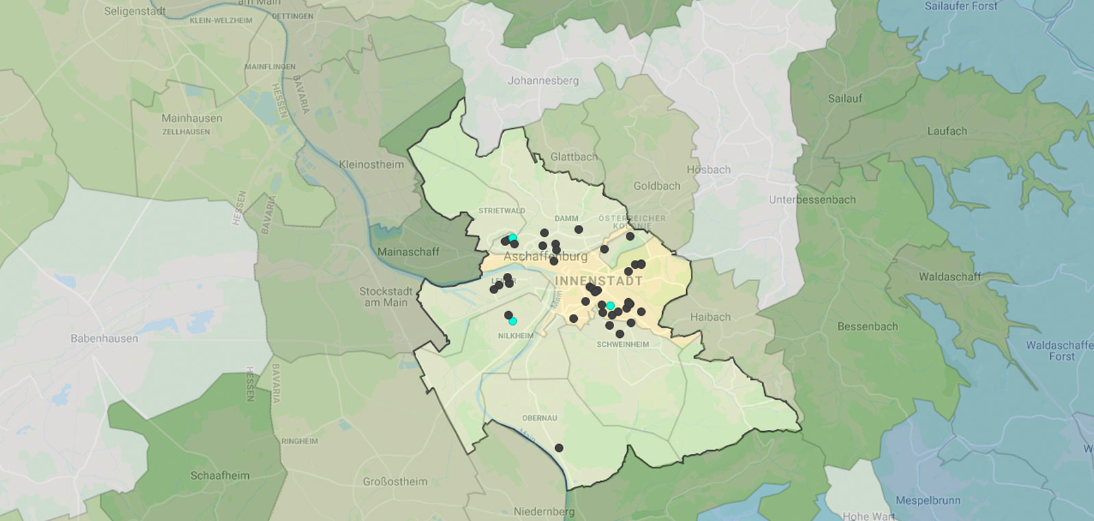 Mietspiegel Aschaffenburg 2025