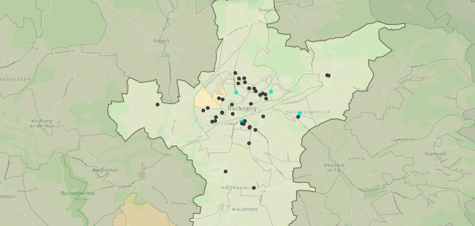 Mietspiegel Backnang 2025