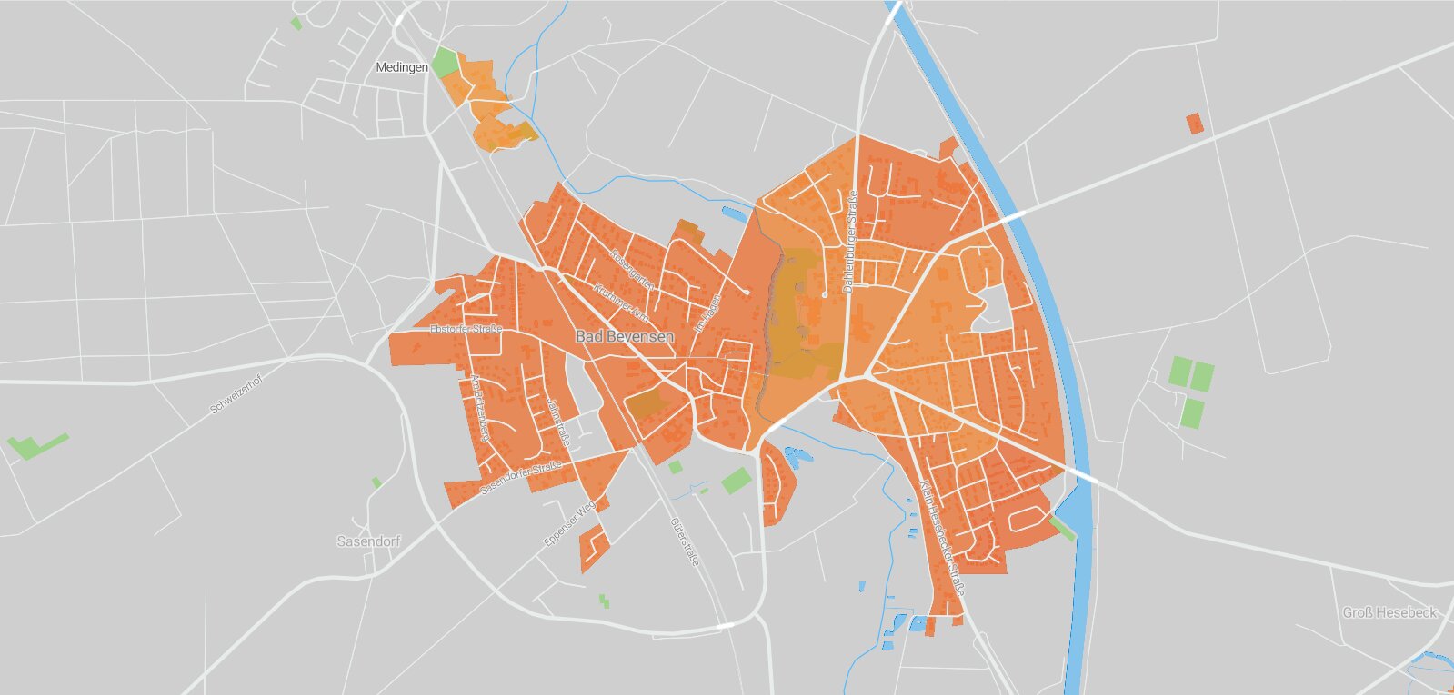 Mietspiegel Bad Bevensen 2024