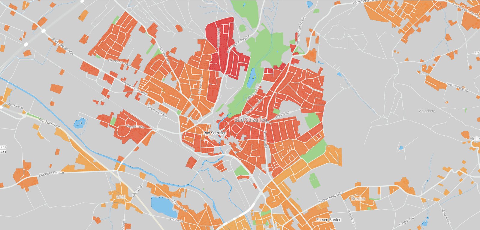 Mietspiegel Bad Salzuflen 2025