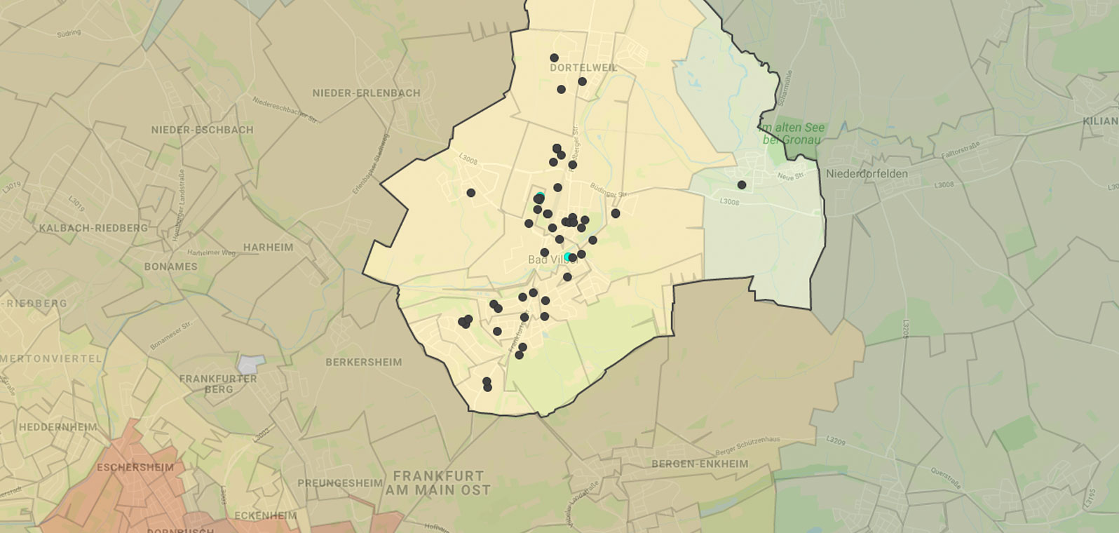 Mietspiegel Bad Vilbel 2024