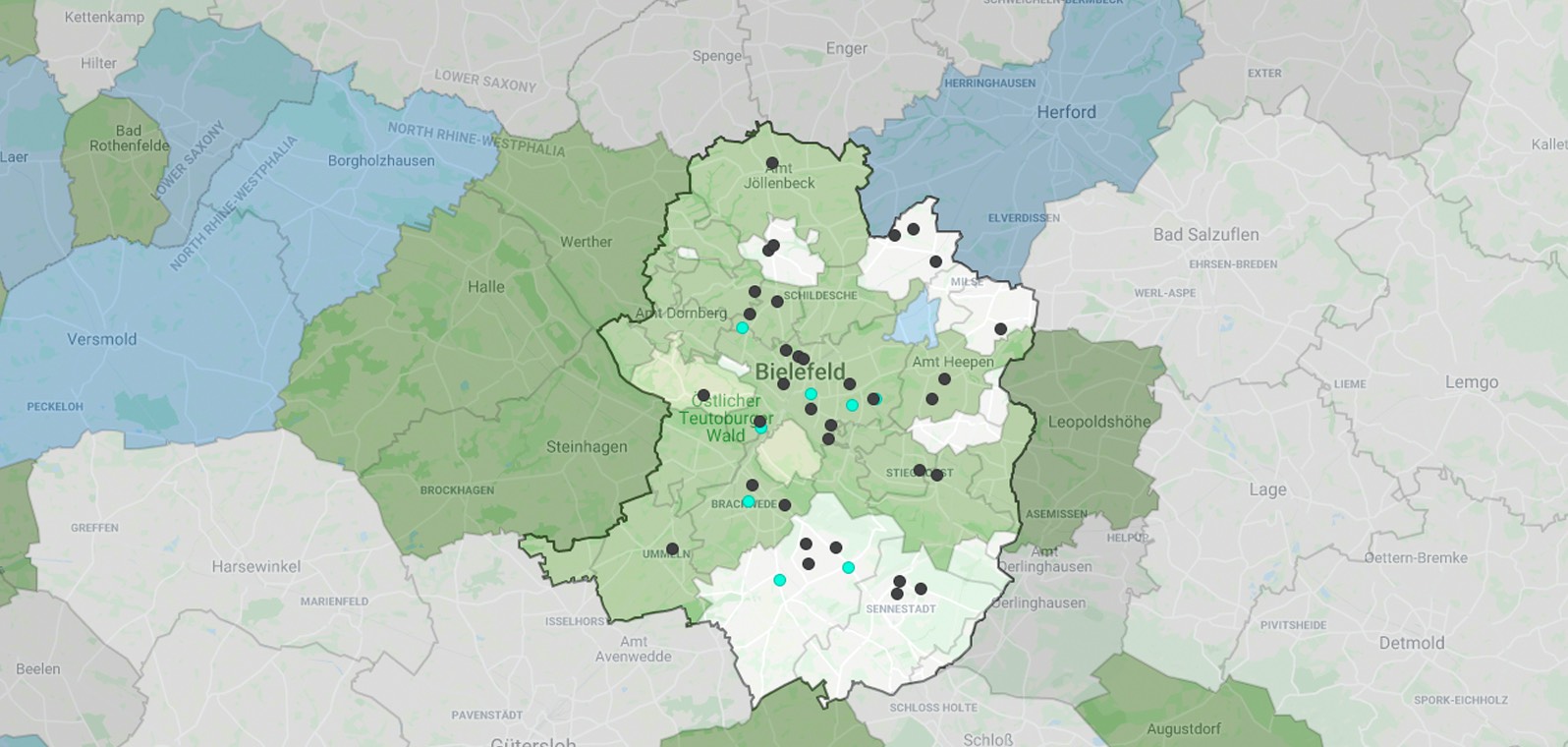 Mietspiegel Bielefeld 2024