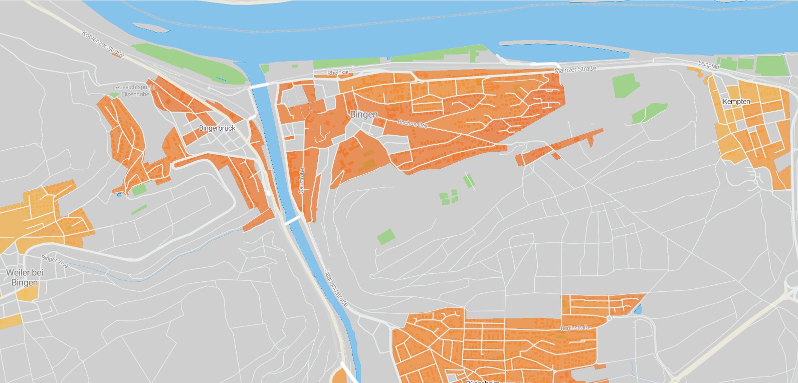 Mietspiegel Bingen am Rhein 2025