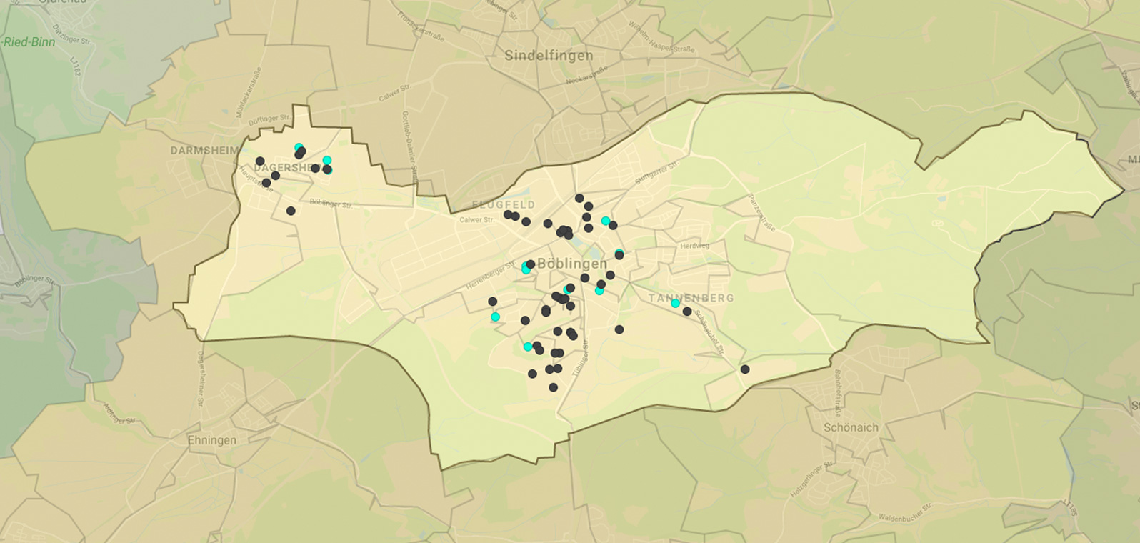 Mietspiegel Böblingen 2024