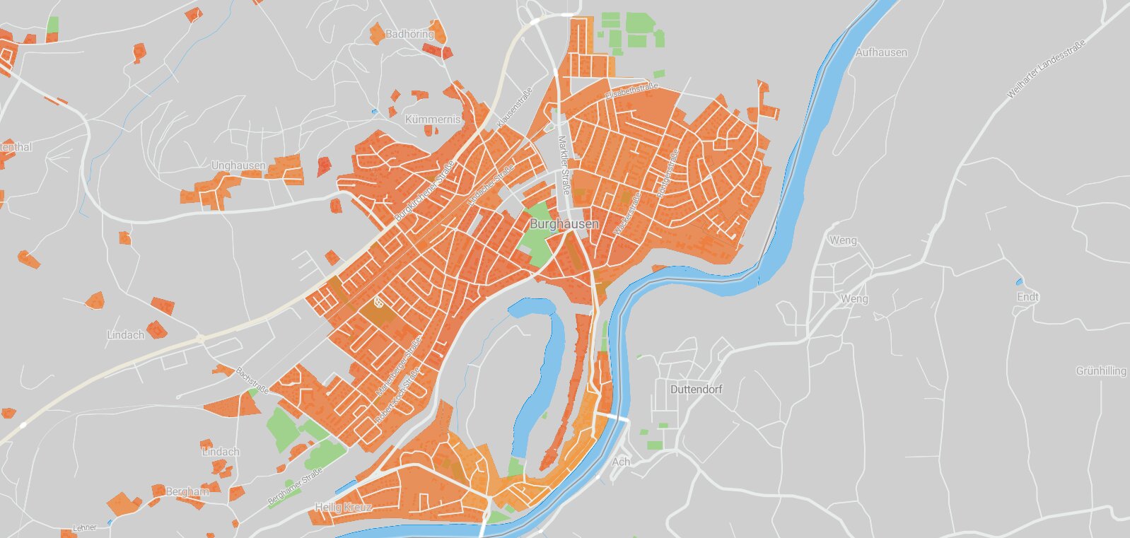 Mietspiegel Burghausen 2025