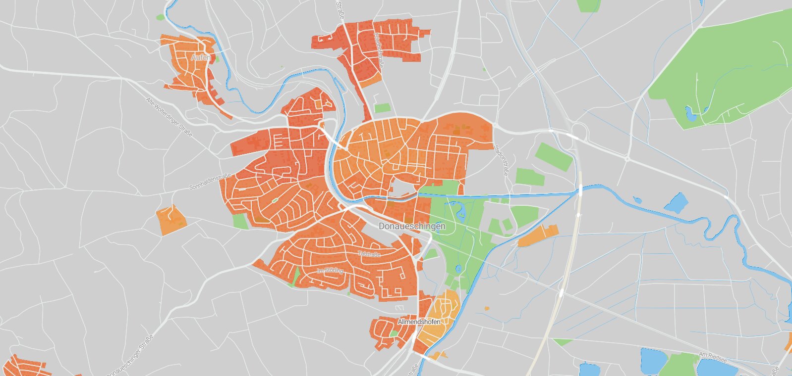 Mietspiegel Donaueschingen 2025