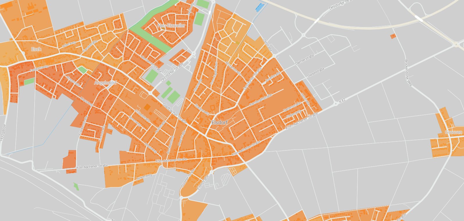 Mietspiegel Elsdorf 2025