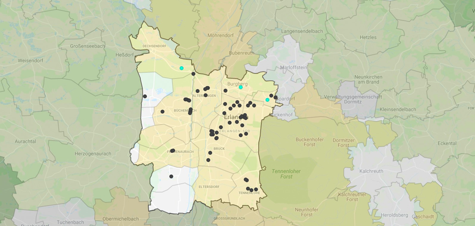 Mietspiegel Erlangen 2025