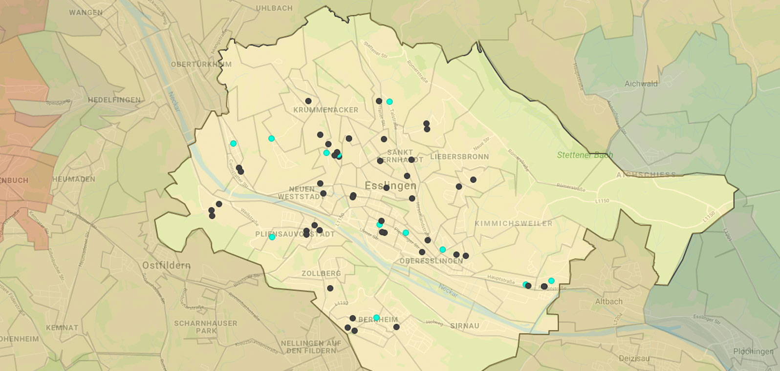 Mietspiegel Esslingen am Neckar 2024