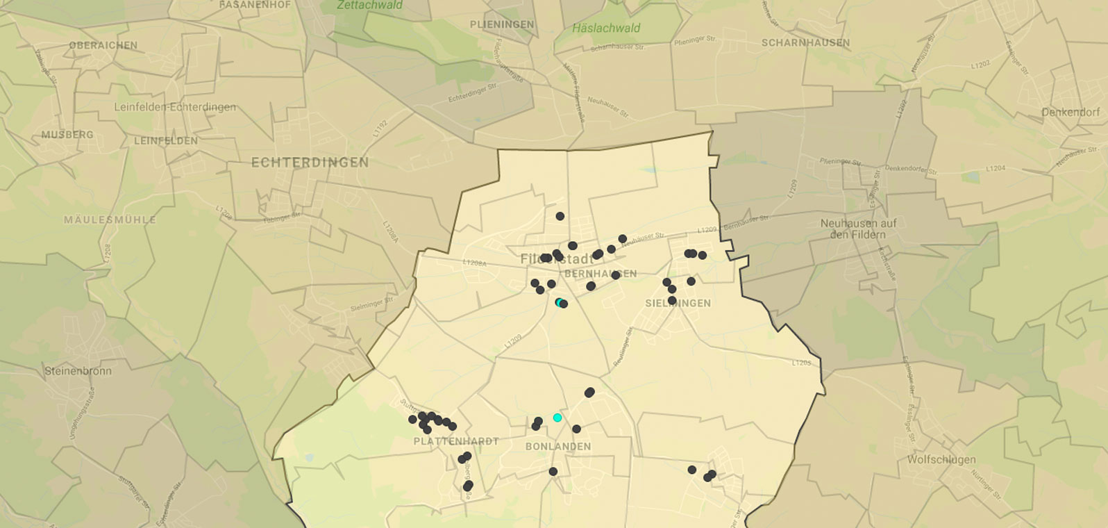 Mietspiegel Filderstadt 2023