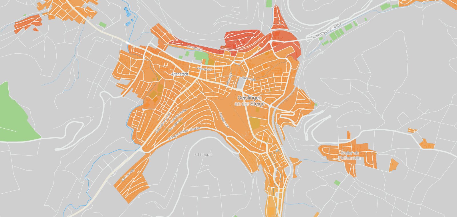 Mietspiegel Geislingen an der Steige 2024