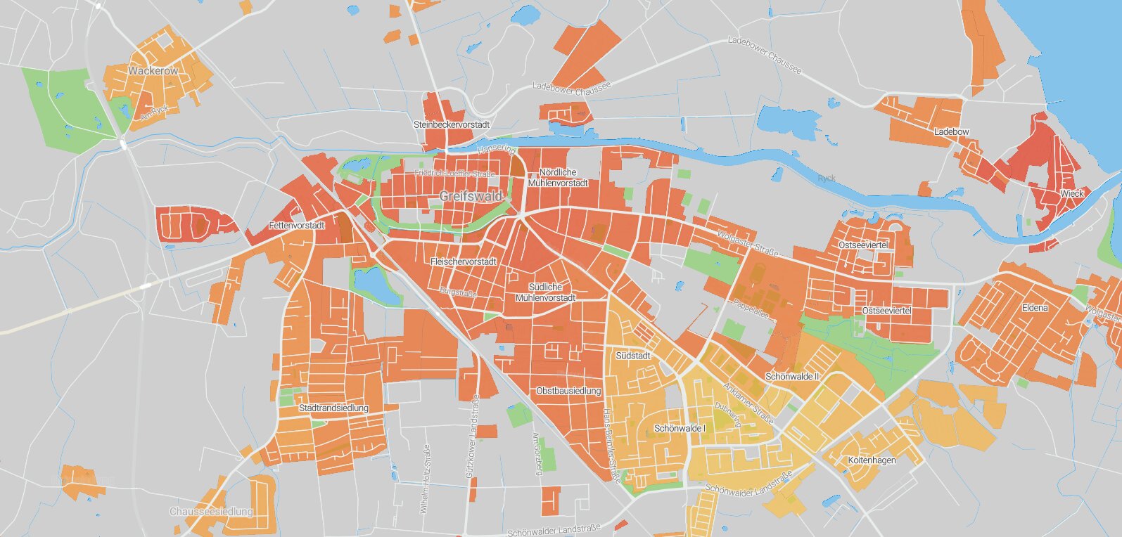 Mietspiegel Greifswald 2025