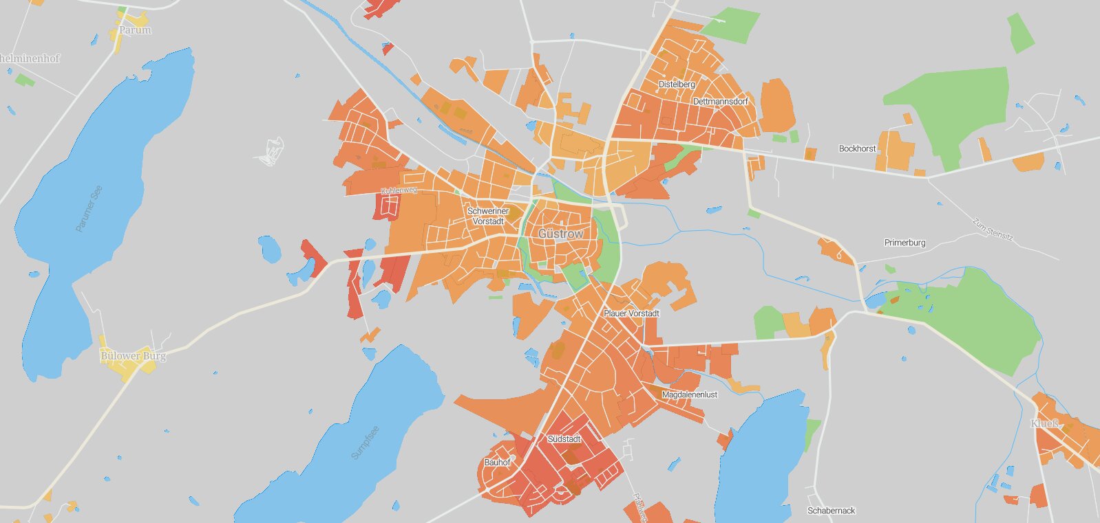 Mietspiegel Güstrow 2024