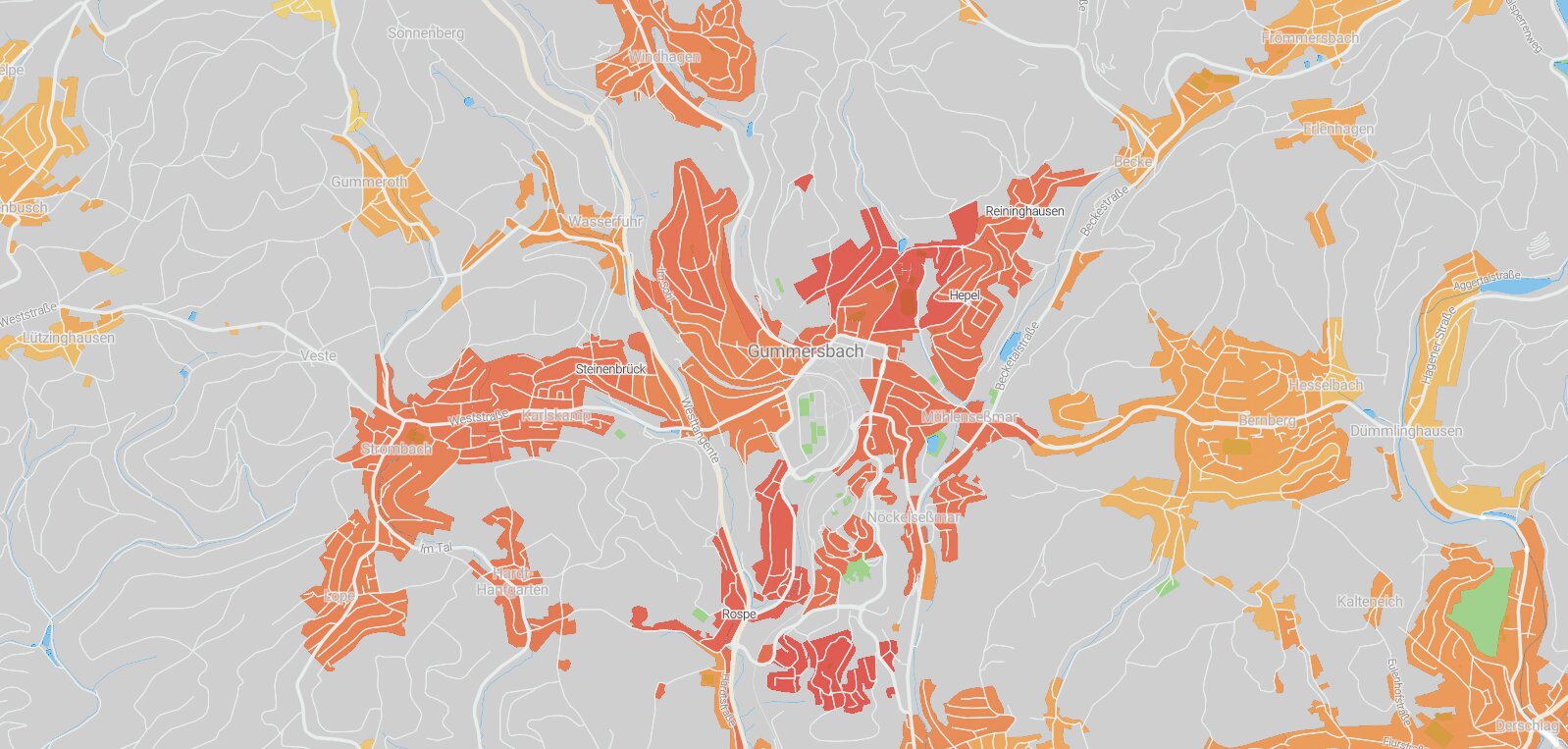 Mietspiegel Gummersbach 2025