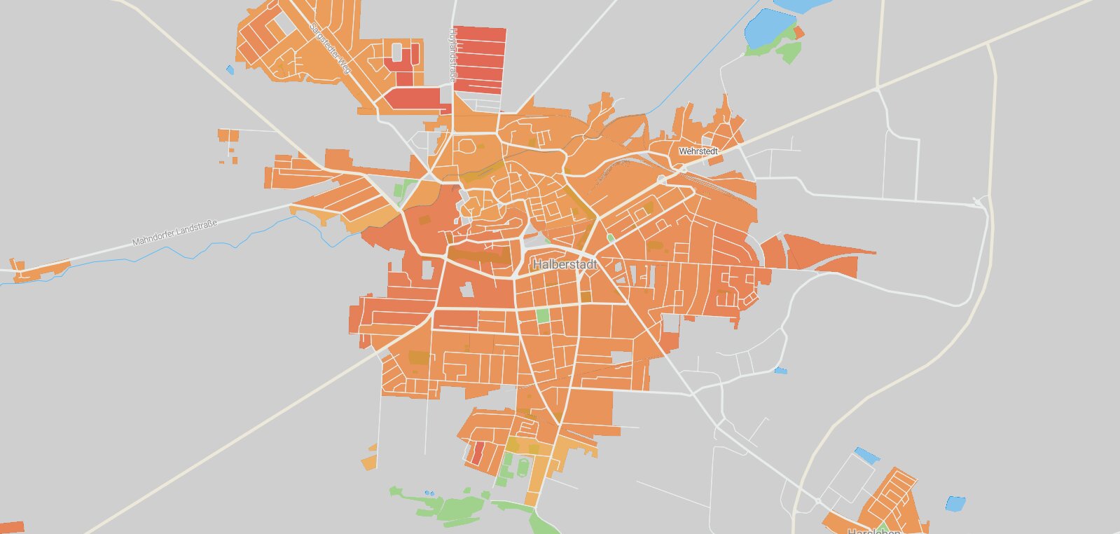 Mietspiegel Halberstadt 2025