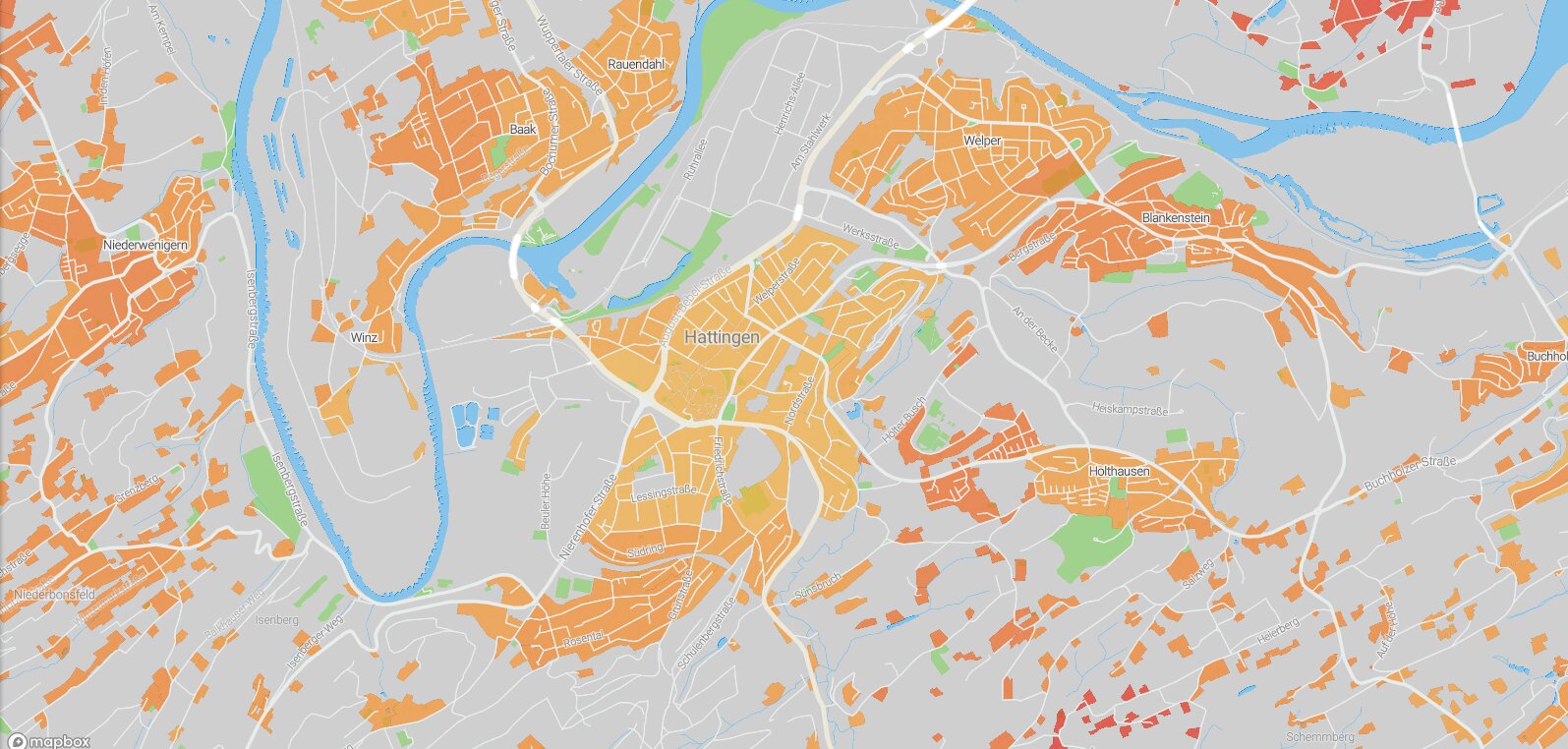 Mietspiegel Hattingen 2025