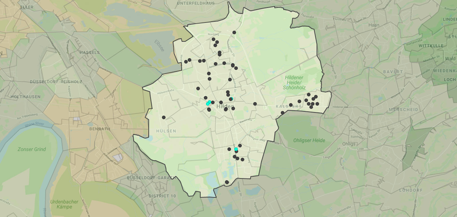Mietspiegel Hilden 2025