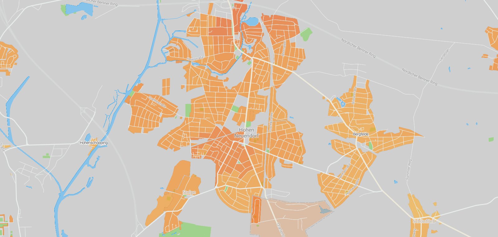 Mietspiegel Hohen Neuendorf 2025
