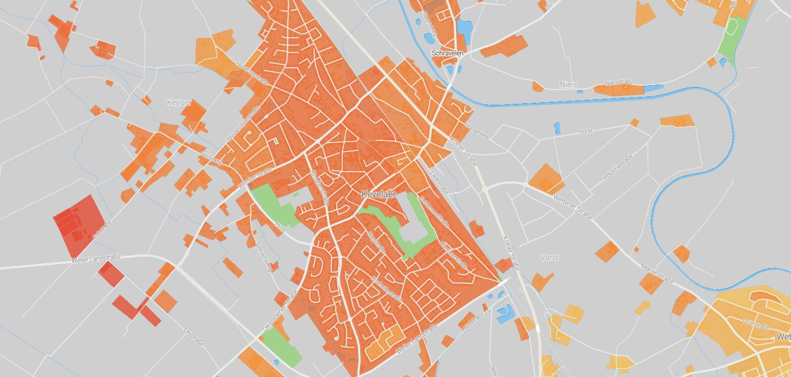 Mietspiegel Kevelaer 2025