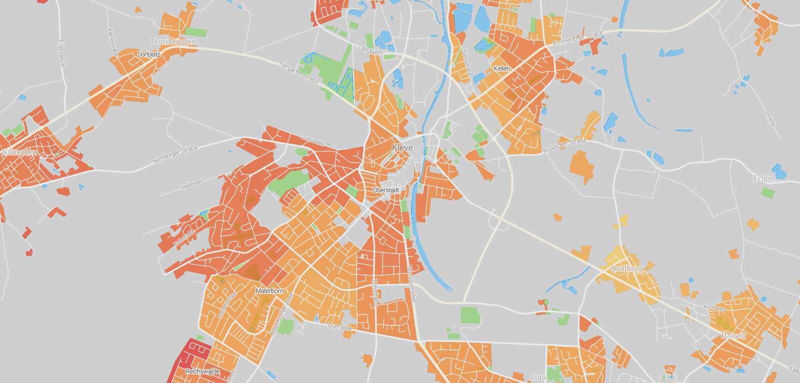 Mietspiegel Kleve 2025