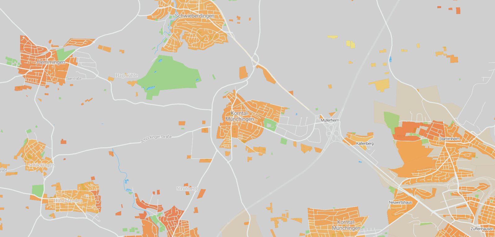 Mietspiegel Korntal-Münchingen 2024