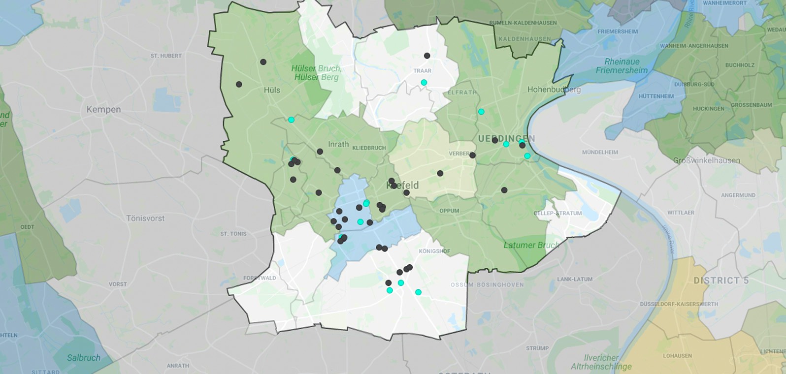 Mietspiegel Krefeld 2024