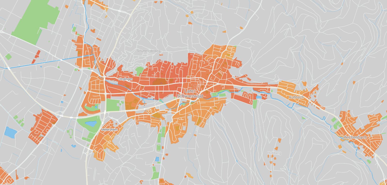 Mietspiegel Lahr/Schwarzwald 2023