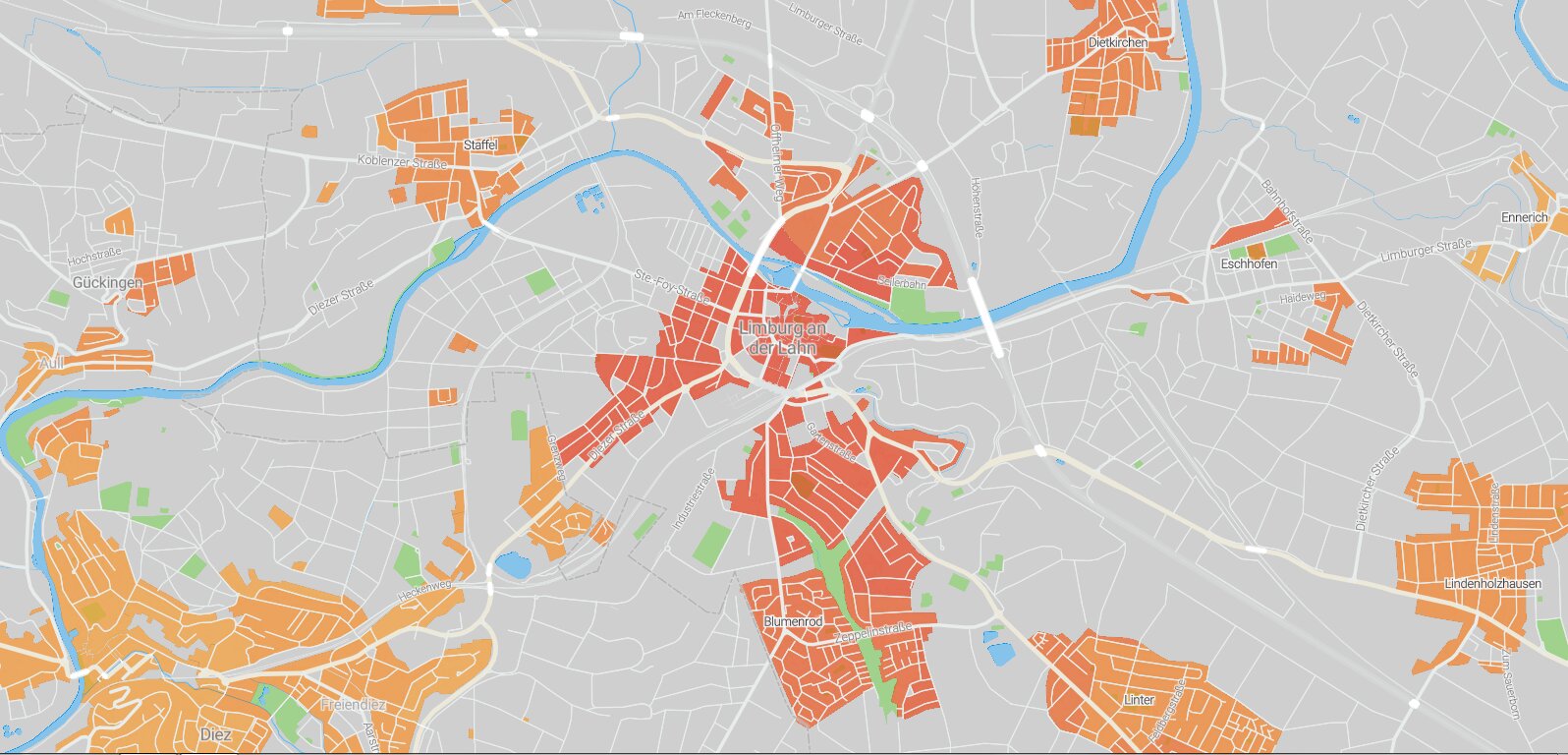 Mietspiegel Limburg an der Lahn 2025