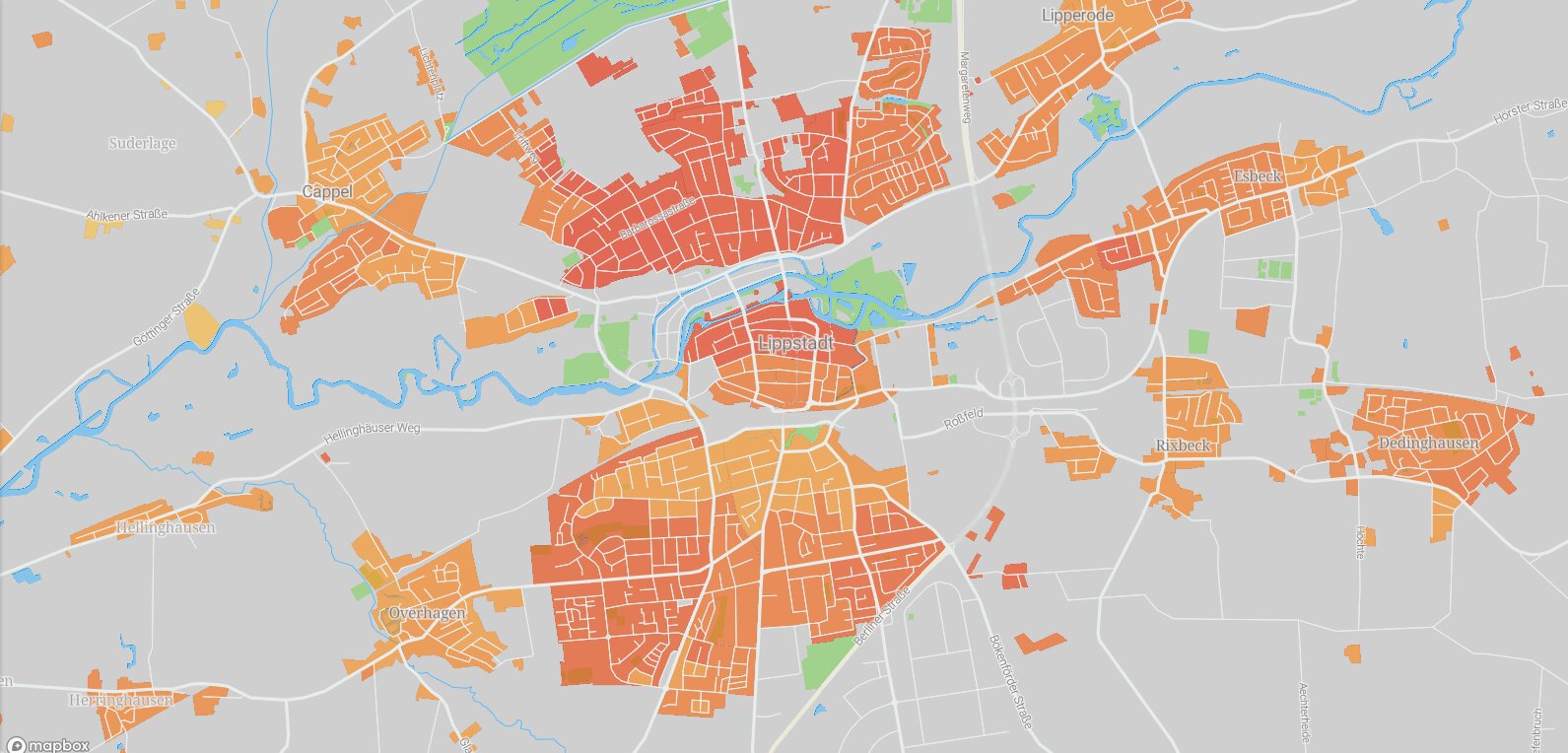 Mietspiegel Lippstadt 2025