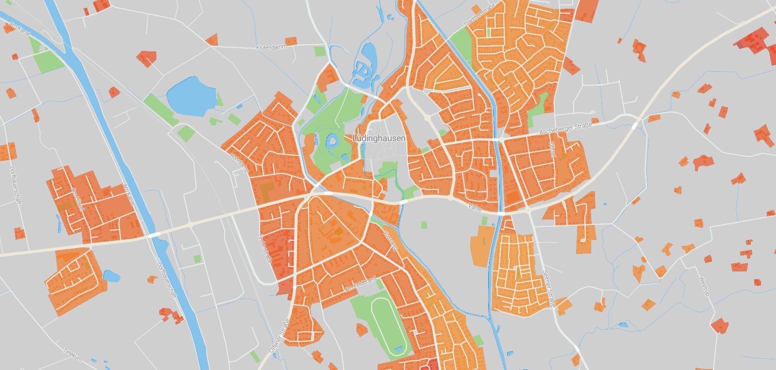 Mietspiegel Lüdinghausen 2024