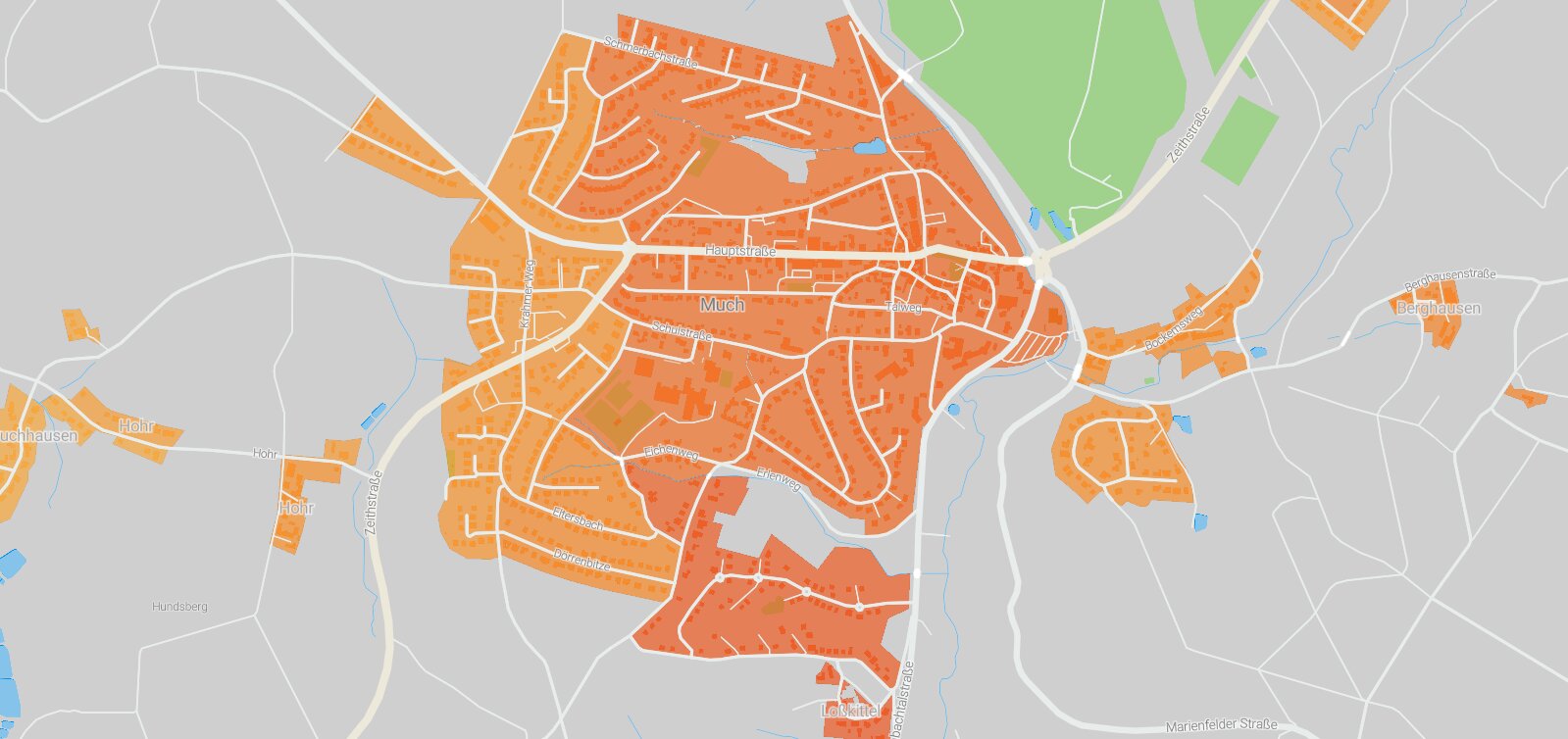 Mietspiegel Much 2025