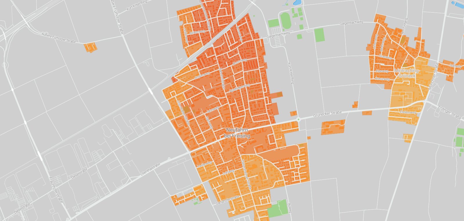 Mietspiegel Neufahrn bei Freising 2024