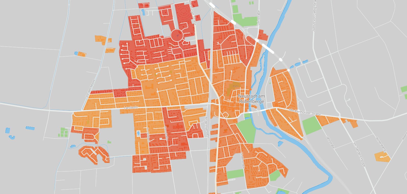 Mietspiegel Neustadt am Rübenberge 2025